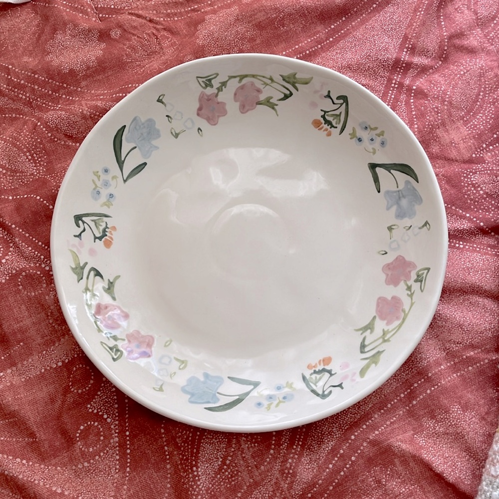 NEW Threshold Floral Serving Bowl, $15